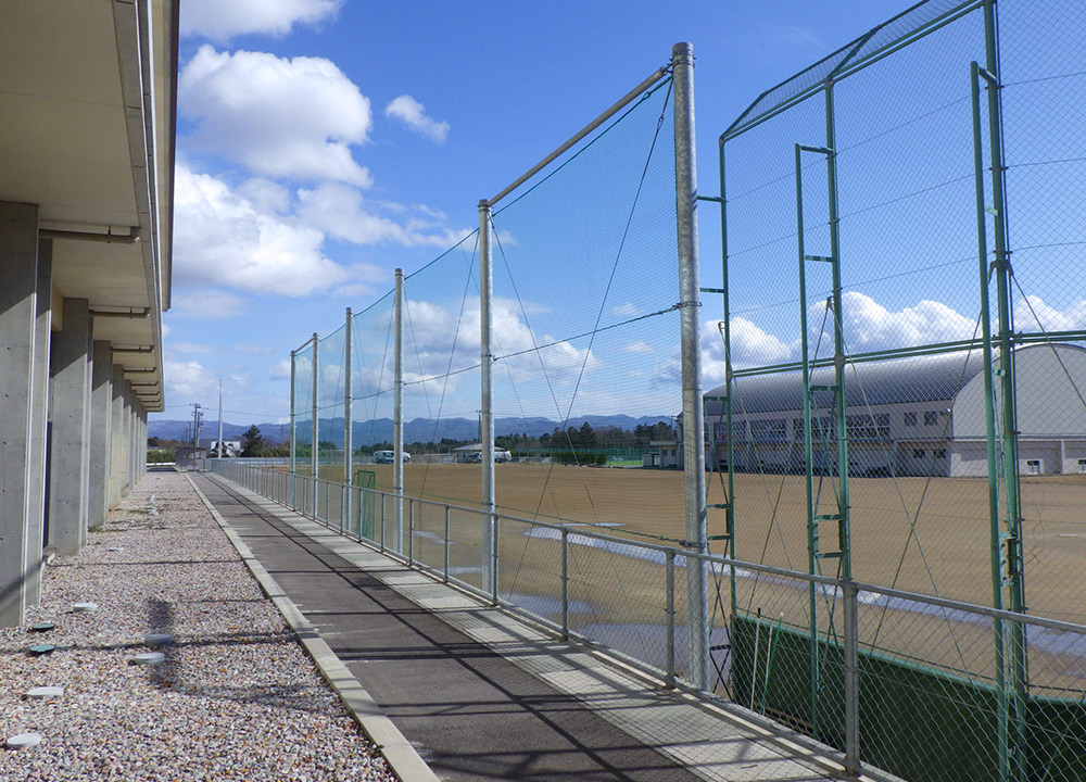 防球ネットH=7.0mのイメージ画像 防球ネットH=7.0mのイメージ画像