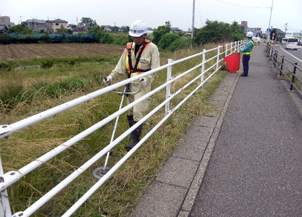 肩掛けハンドガイド式のイメージ画像 肩掛けハンドガイド式のイメージ画像